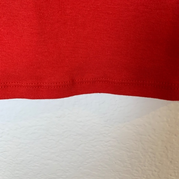 Bioworld Ghost Face Tee Shirt Womens Medium Red Scream Horror Movie Halloween - Picture 8 of 11